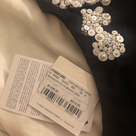 La Perla black underwired swimsuit